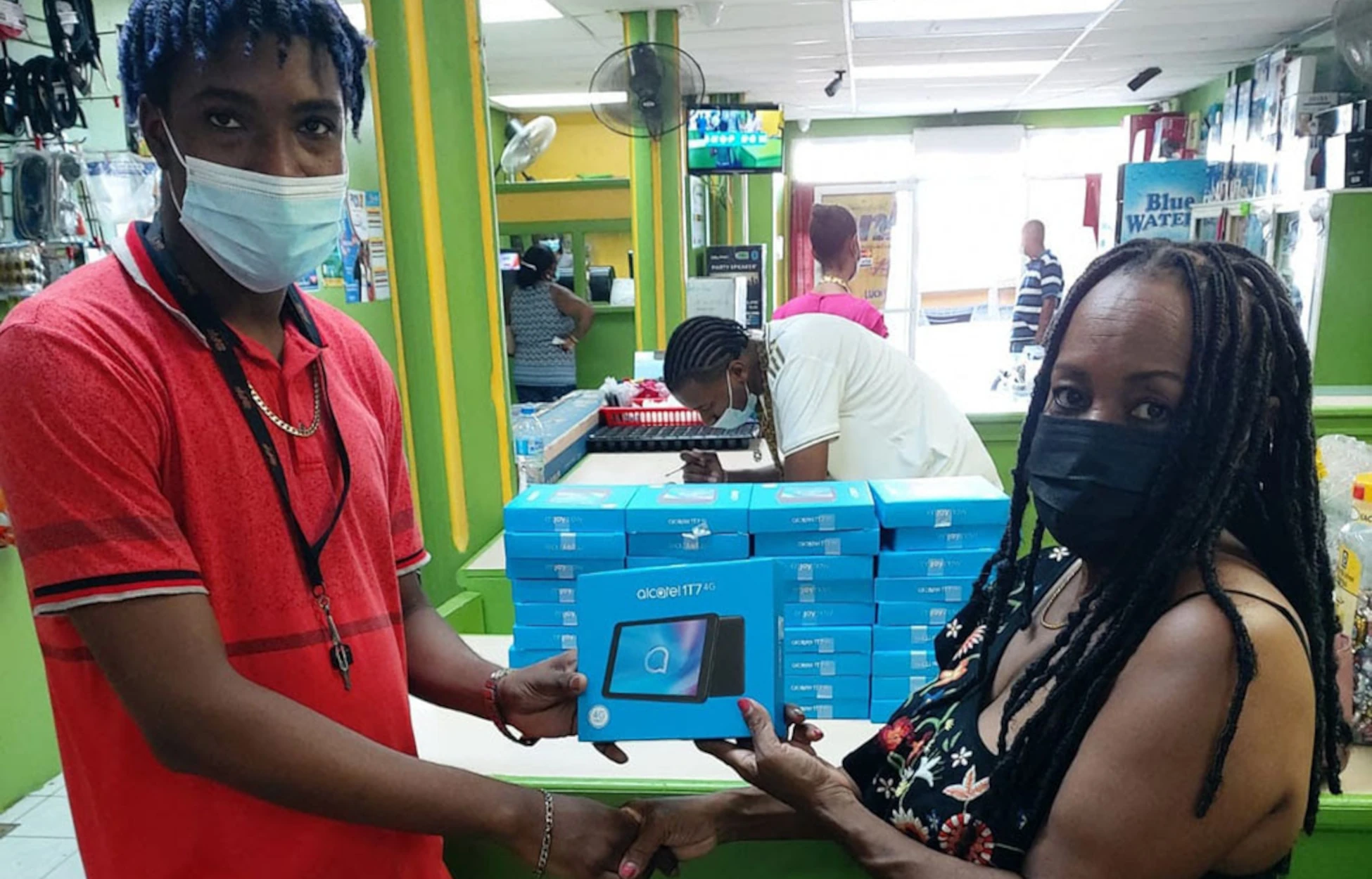 Tablets Donated to RISE St. Lucia