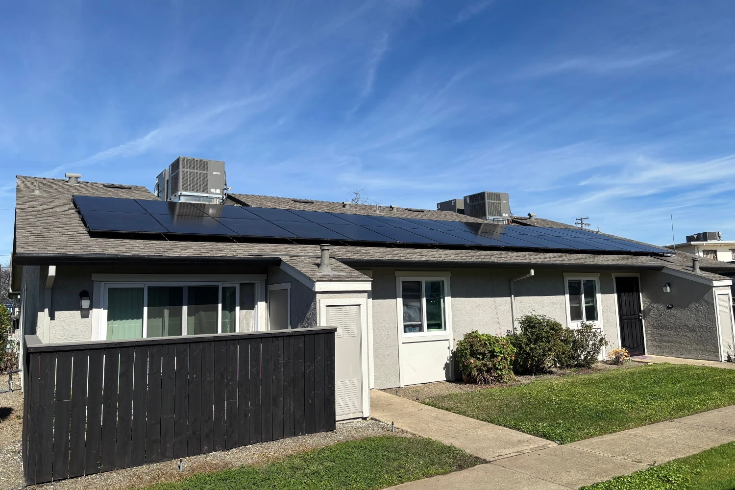 Solar Panels at Olive Tree Senior Citizen Apartments